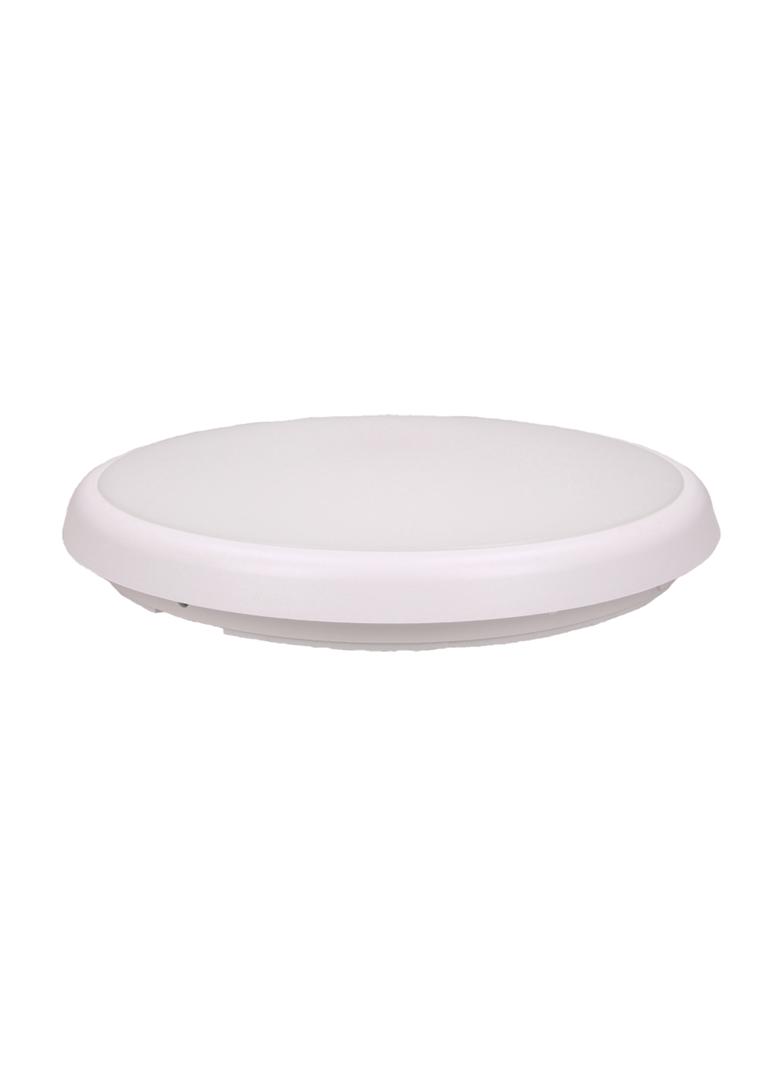 CERS LED 22W plafon z mikrofalowym czujnikiem ruchu 2000lm IP65 4000K poliwęglan mleczny biały AD-PL