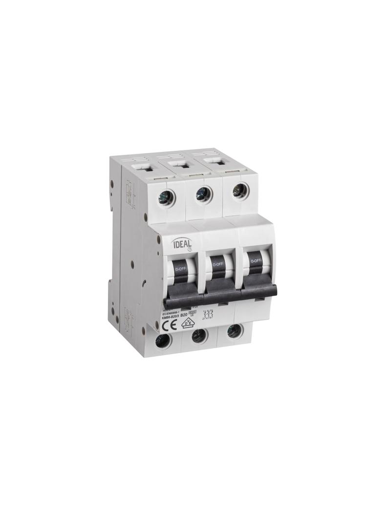 Wyłącznik nadprądowy 6kA 3P B20A KMB6-B20/3 IDEAL 23152 KANLUX