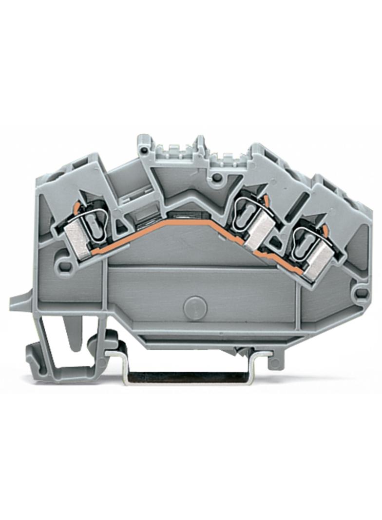 topJob złączka 3-przewodowa 2,5 mm2 szara