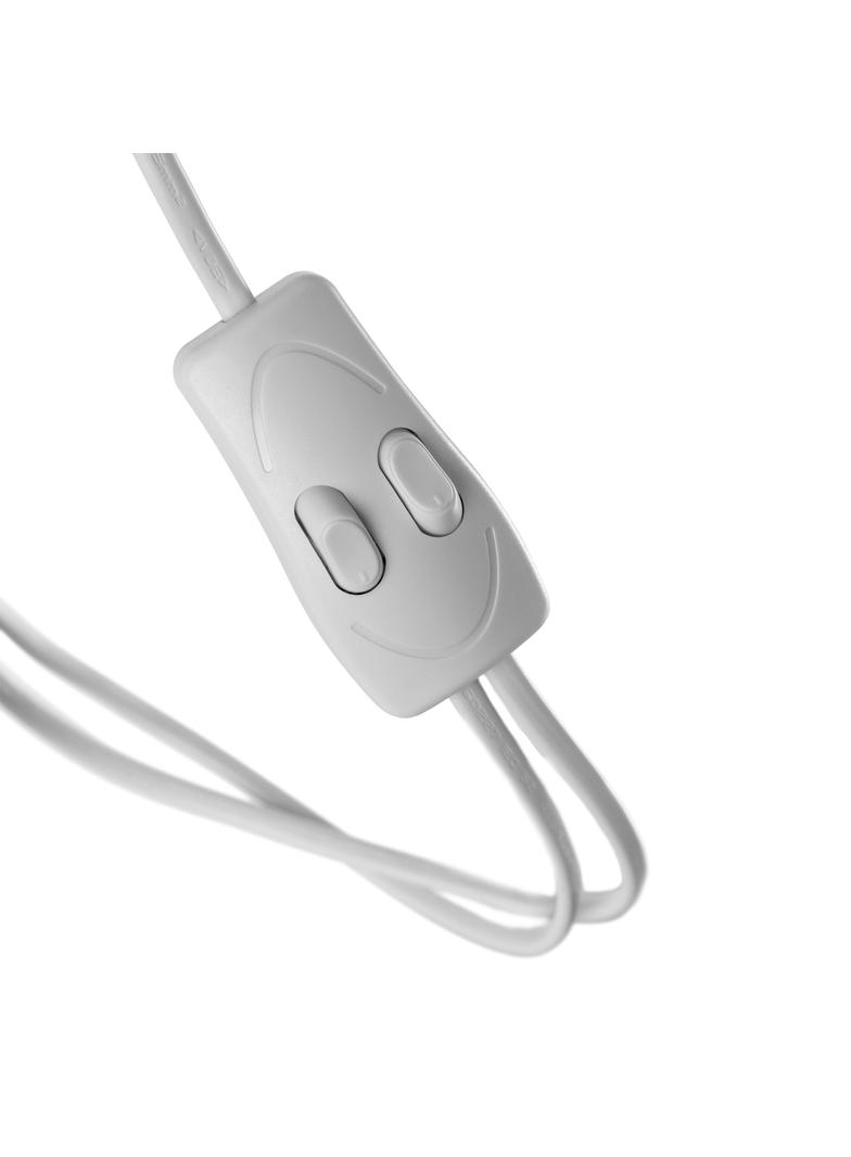 Lampa stojąca podłogowa URLAR 175 cm max 25W E27 max 25W E14 biała LS-2/W ORNO