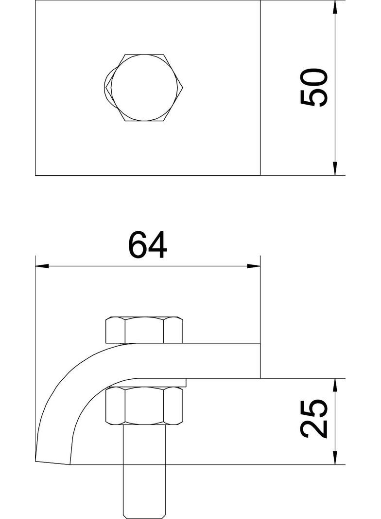 KWS/25, KĄTOWNIK ZACISKOWY KWS/H25 MM
