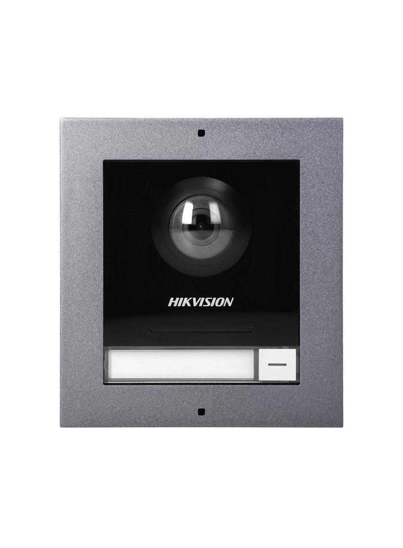 HIKVISION Zestaw wideodomofonowy PoE, monitor 7'', dotykowy, Wi-Fi + App na telefon, stacja zew. z k