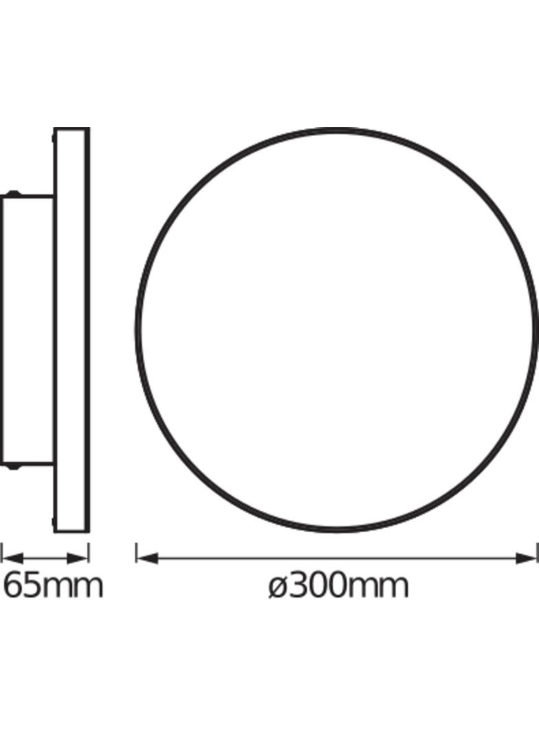 Oprawa SMART+ Planon Frameless Round WIF TWI 300 mm