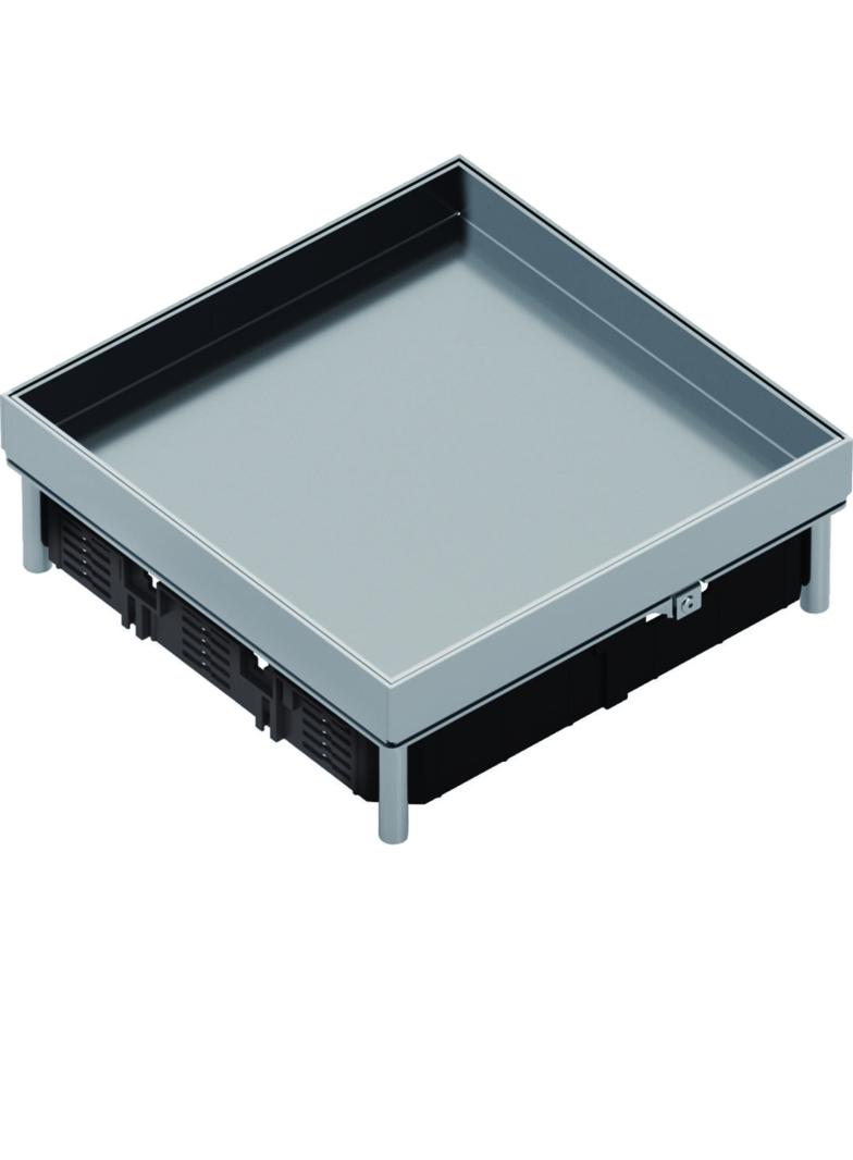 tehalit.VE-EE Pokrywa pełna IP54 5kN EKQ12 244x244 25mm stal nierdzewna EKQ120BL25 HAGER
