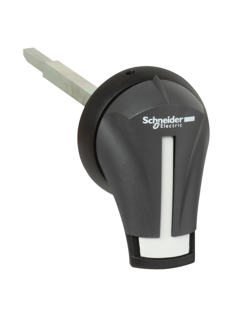 Uchwyt obrotowy bezpośredni boczny lewy czarny IP65 630/1250A GS2AH310