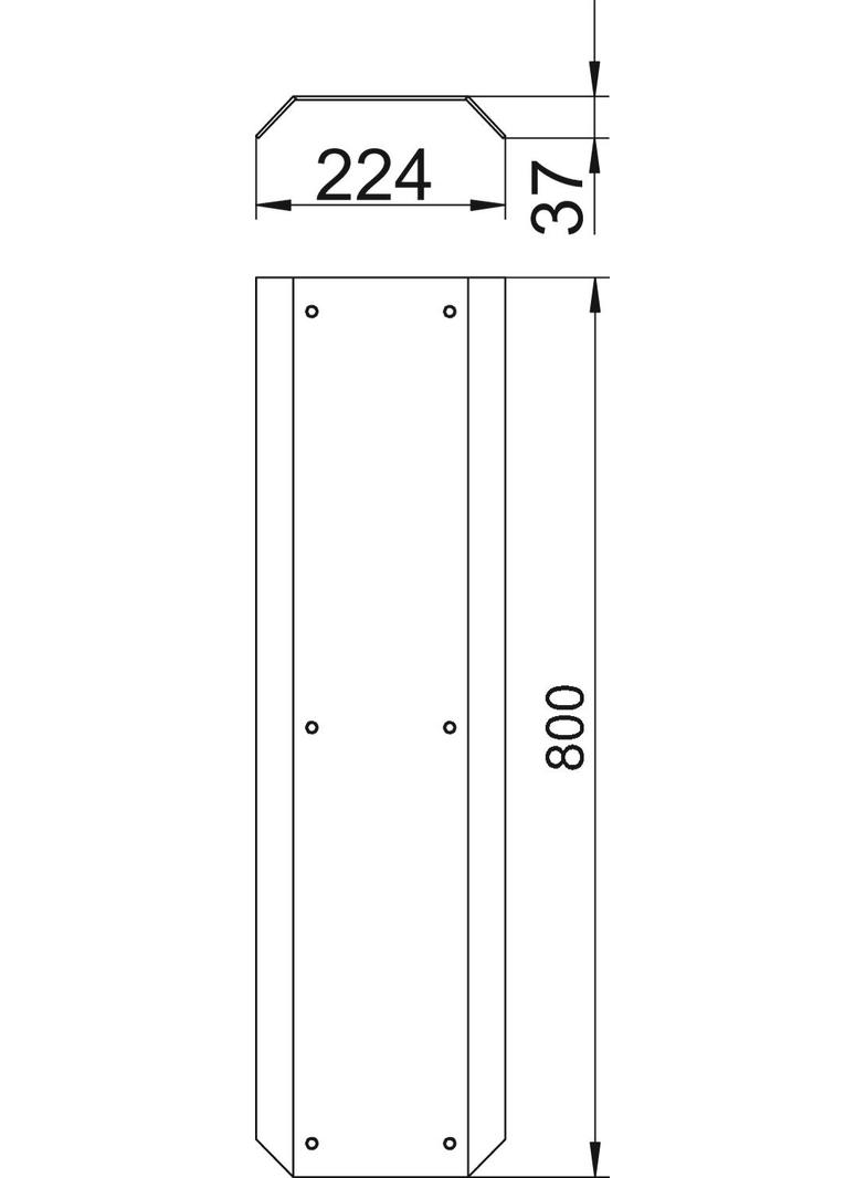 AIKA/D15040, ŚLEPA POKRYWA