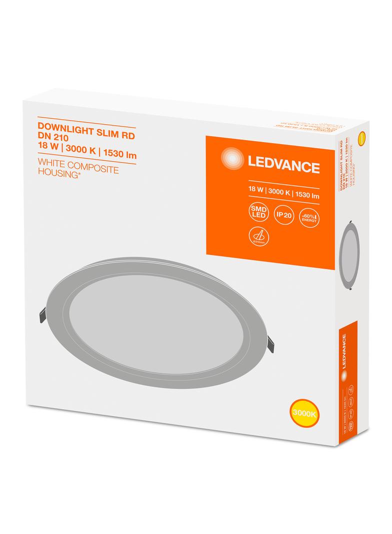 Oprawa DOWNLIGHT SLIM DN210 18W 3000K WT IP20