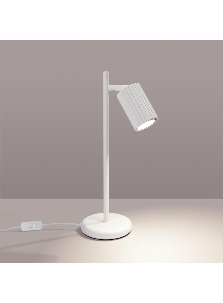 Sollux Lampa biurkowa KARBON biała SL.1548