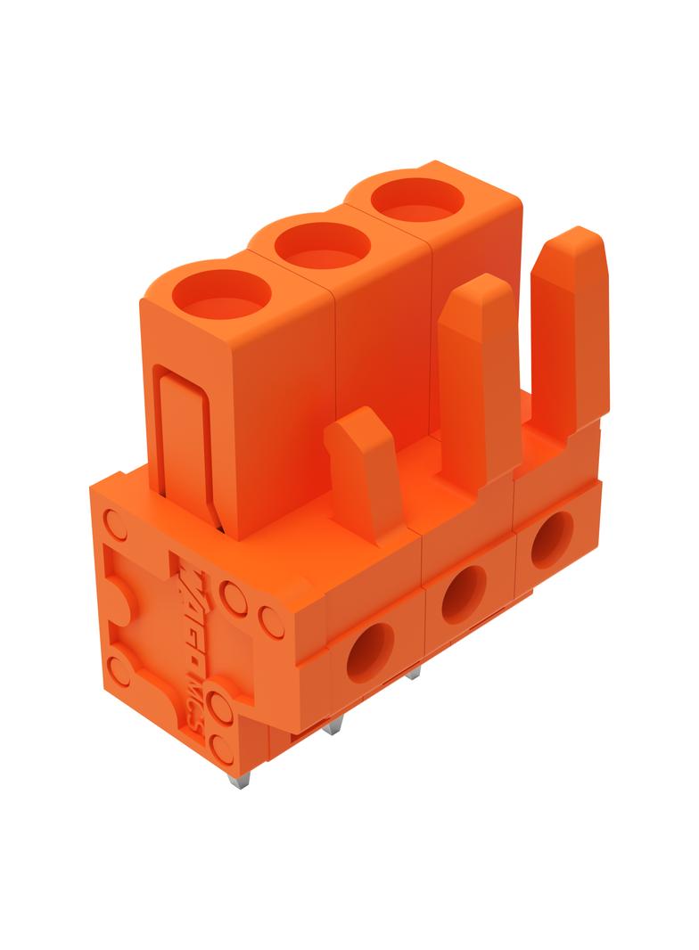 MCS-MIDI Classic gniazdo 3-bieg. pomarańczowe raster 5,08 mm