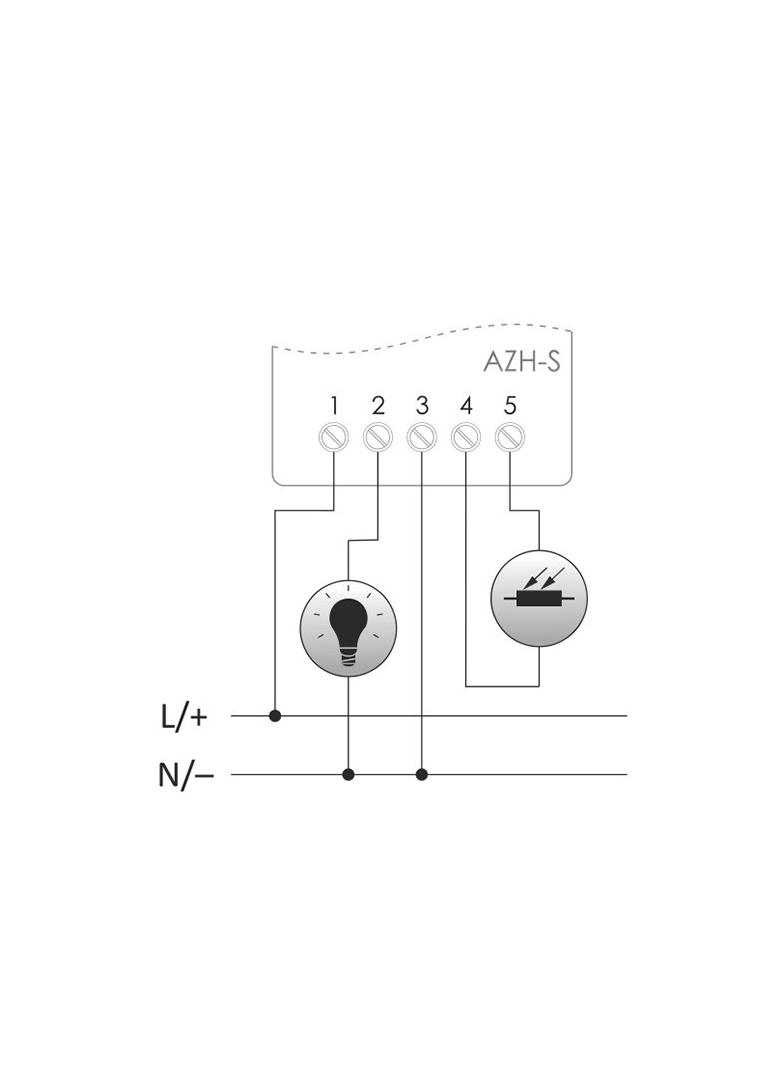 automat zmierzchowy z zewnętrzną sondą hermetyczną AZ