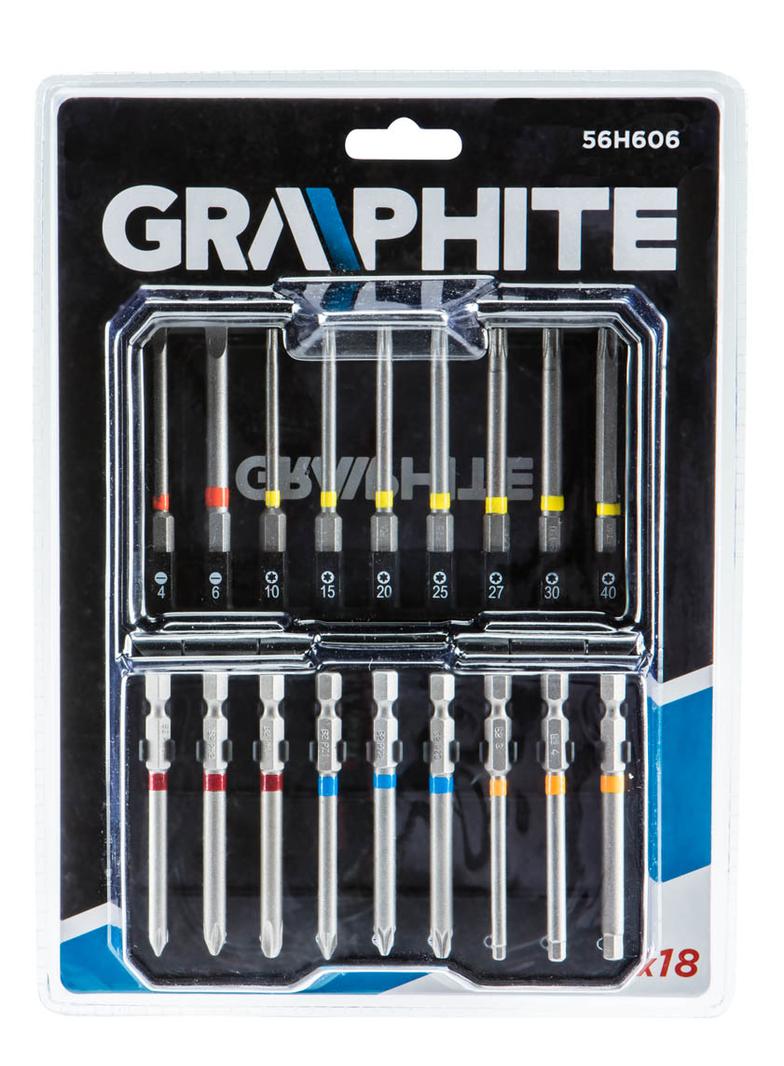 Zestaw bitów, 18 szt.