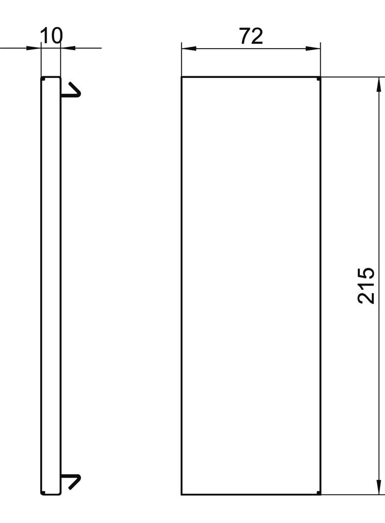 GS-E70210RW, Końcówka 70X210 CZ.B.