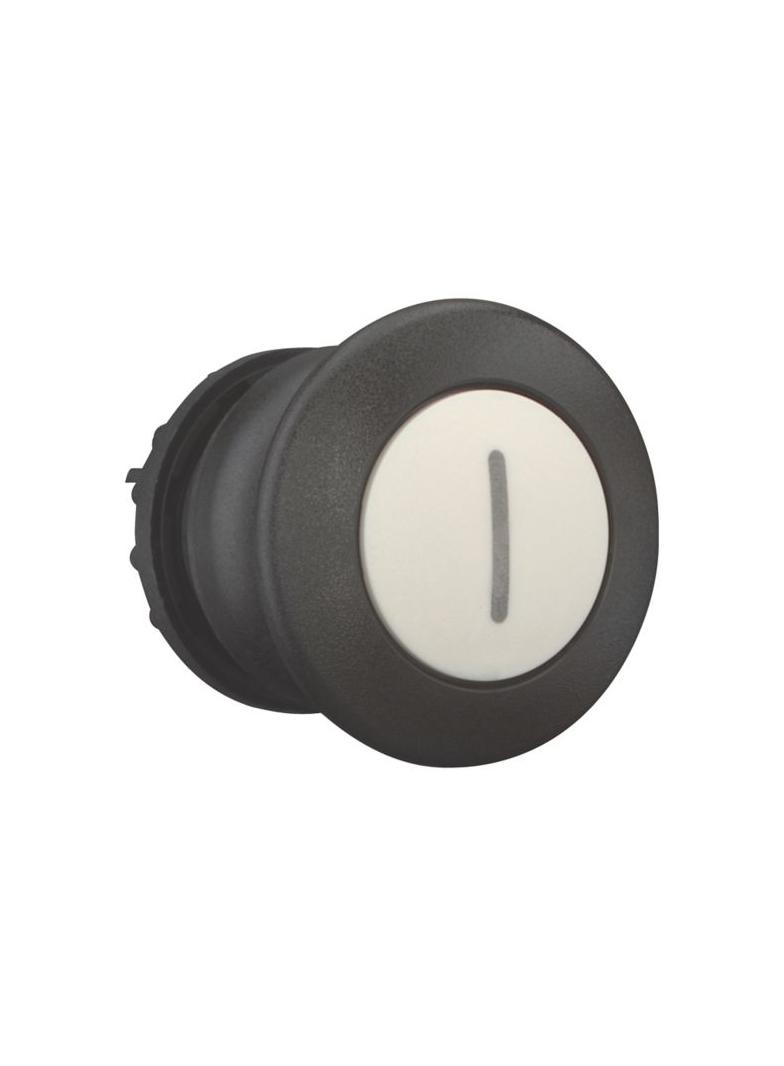 M22S-DP-W-X1 Przycisk grzybkowy biały z samopowrotem z opisem 216727 EATON