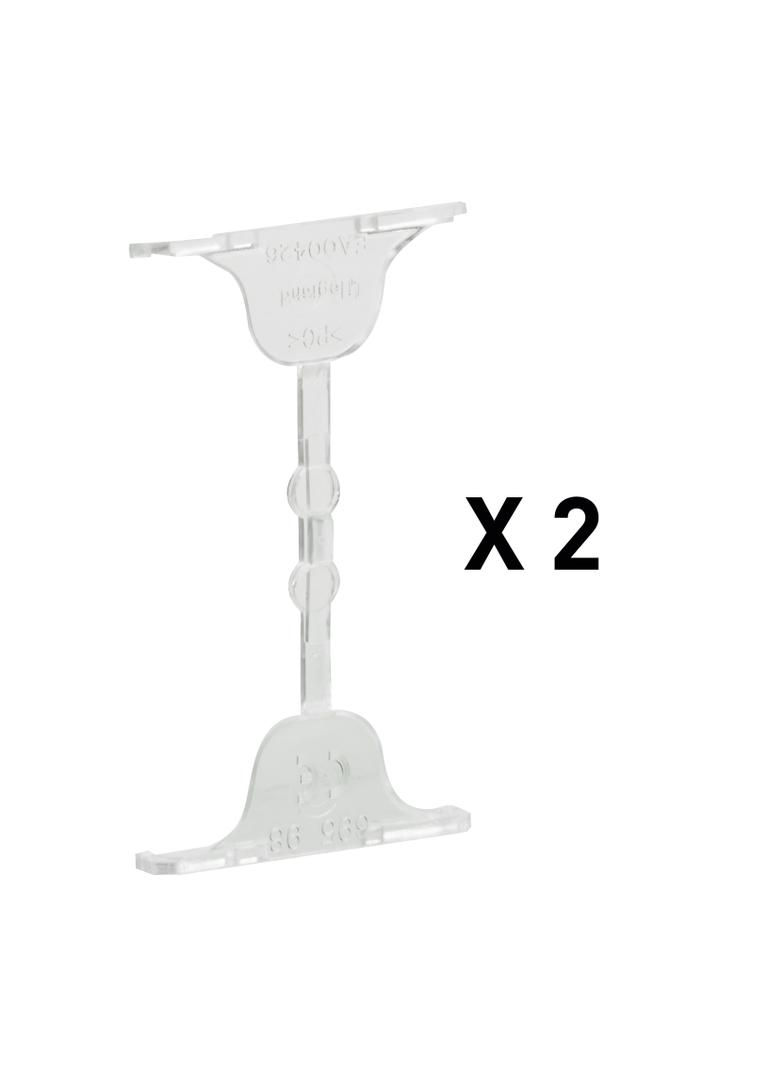 Plexo55 Zestaw 4 Zaślepek Otworów Śrub /10 Szt./ 069598 LEGRAND