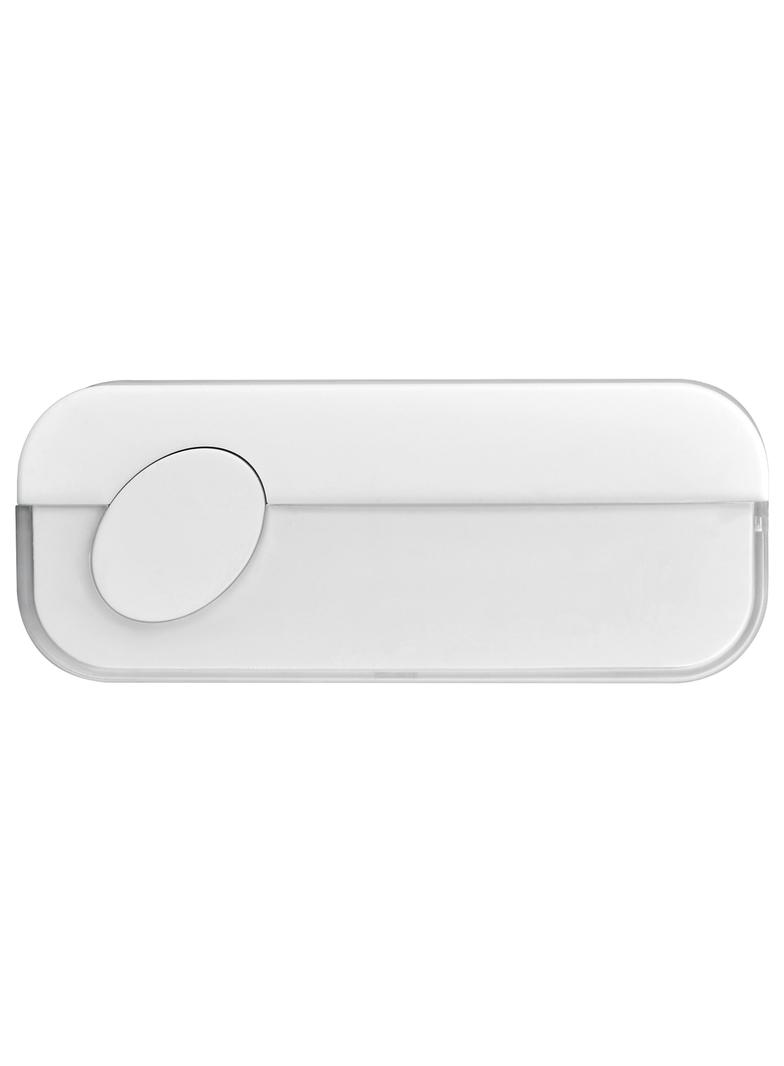 Przycisk dzwonkowy przewodowy, biały