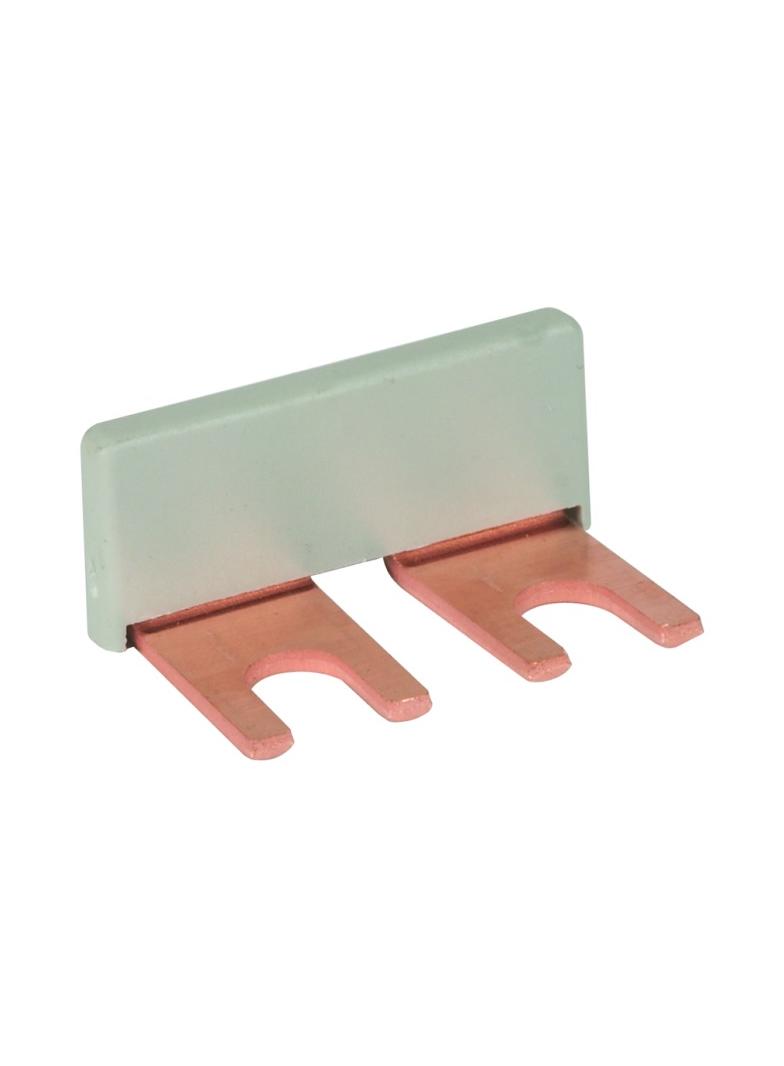 Szyna grzebieniowa 1-fazowa 2-biegunowa, Cu 16 mm2, 2 moduły TE