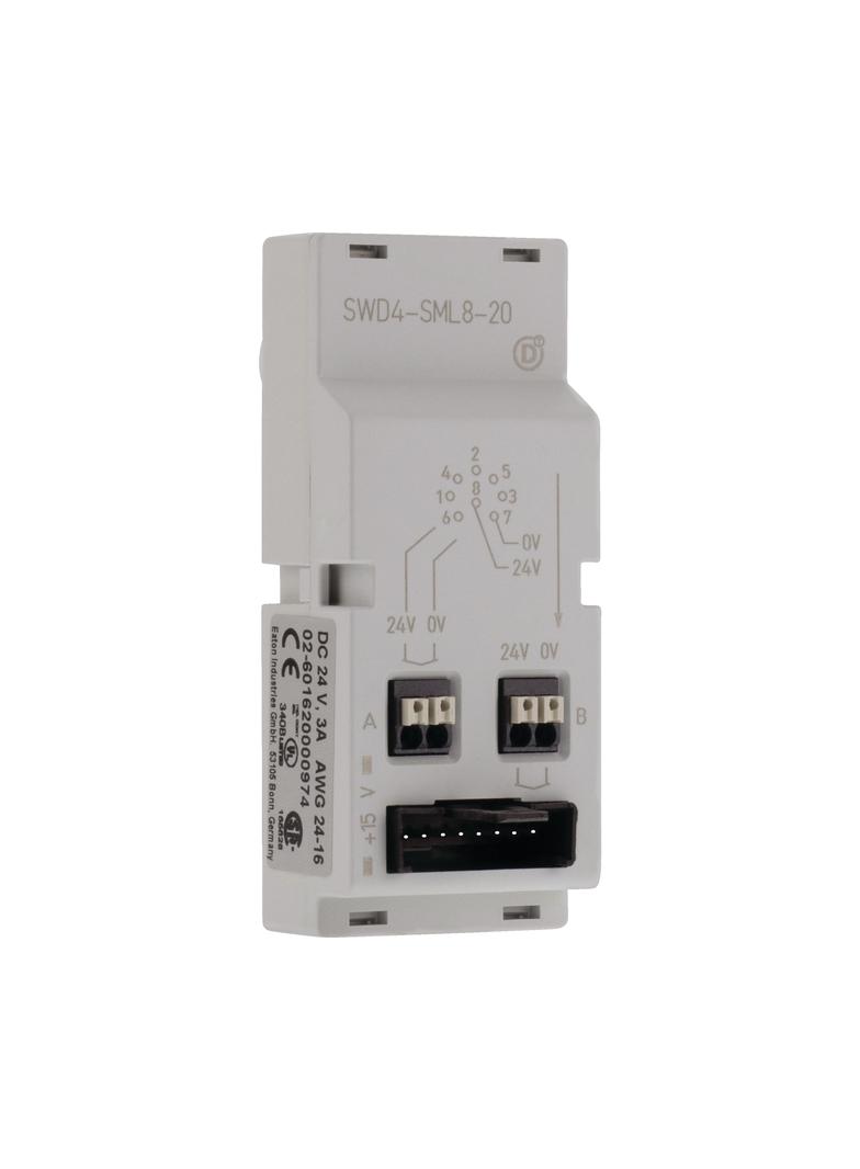 SWD4-SML8-20 Adapter (przepust) z przewodu okrągłego na płaski SmartWire-DT 121381 EATON