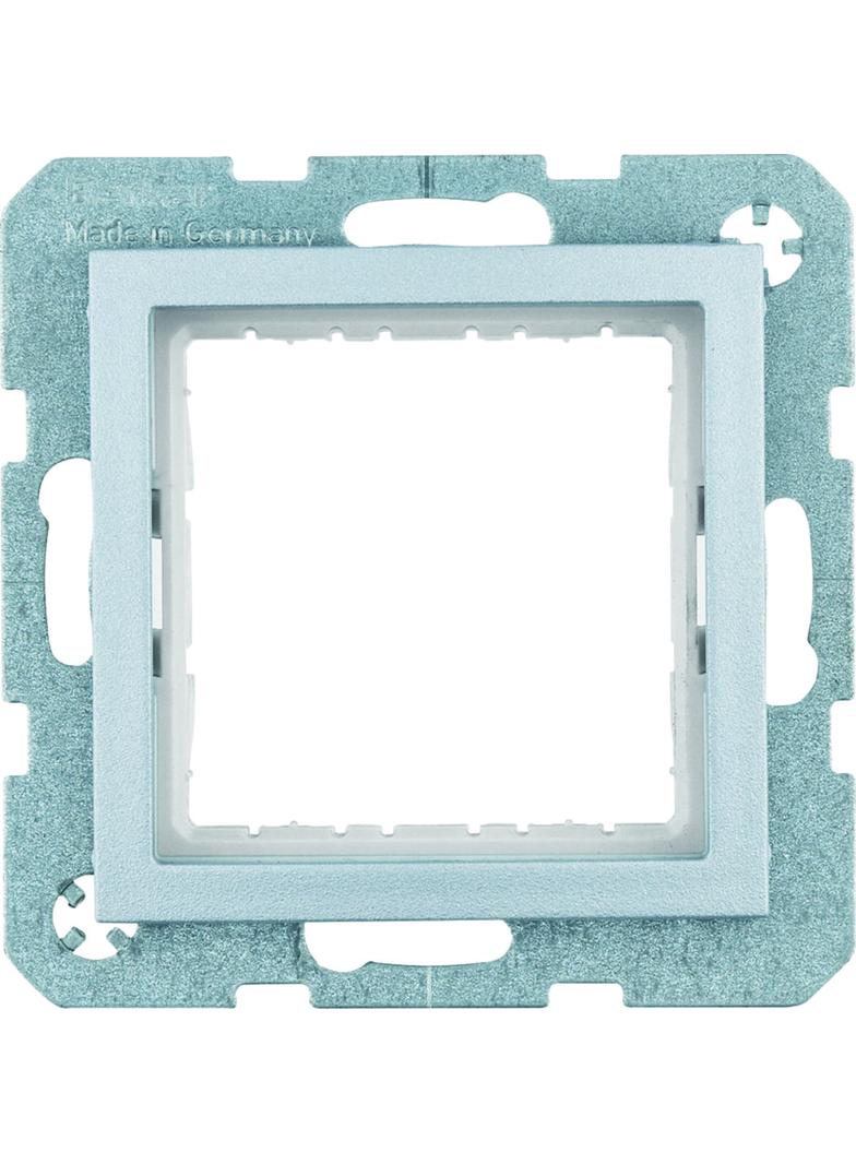 BERKER B.Kwadrat/B.7 Zestaw adaptacyjny do modułów systo 45x45mm aluminium lakierowana 14401404 HAGE