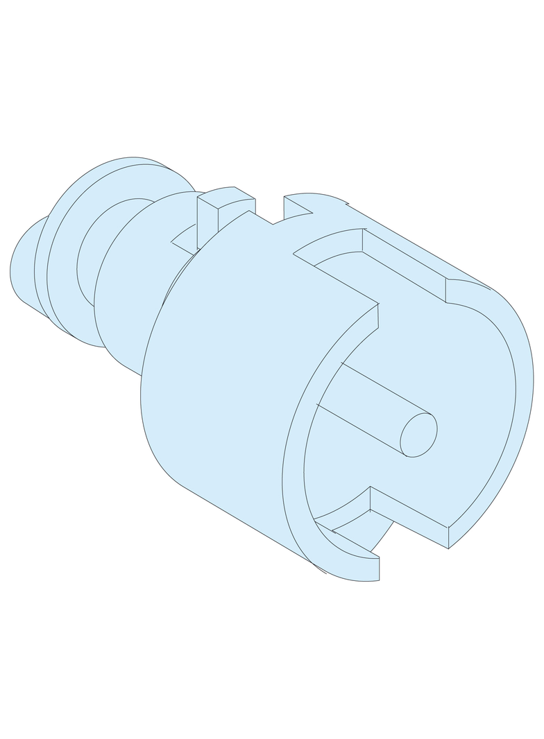 Rozdzielnice PrismaSet, podwójne gniazdo klinowe 3mm IP55