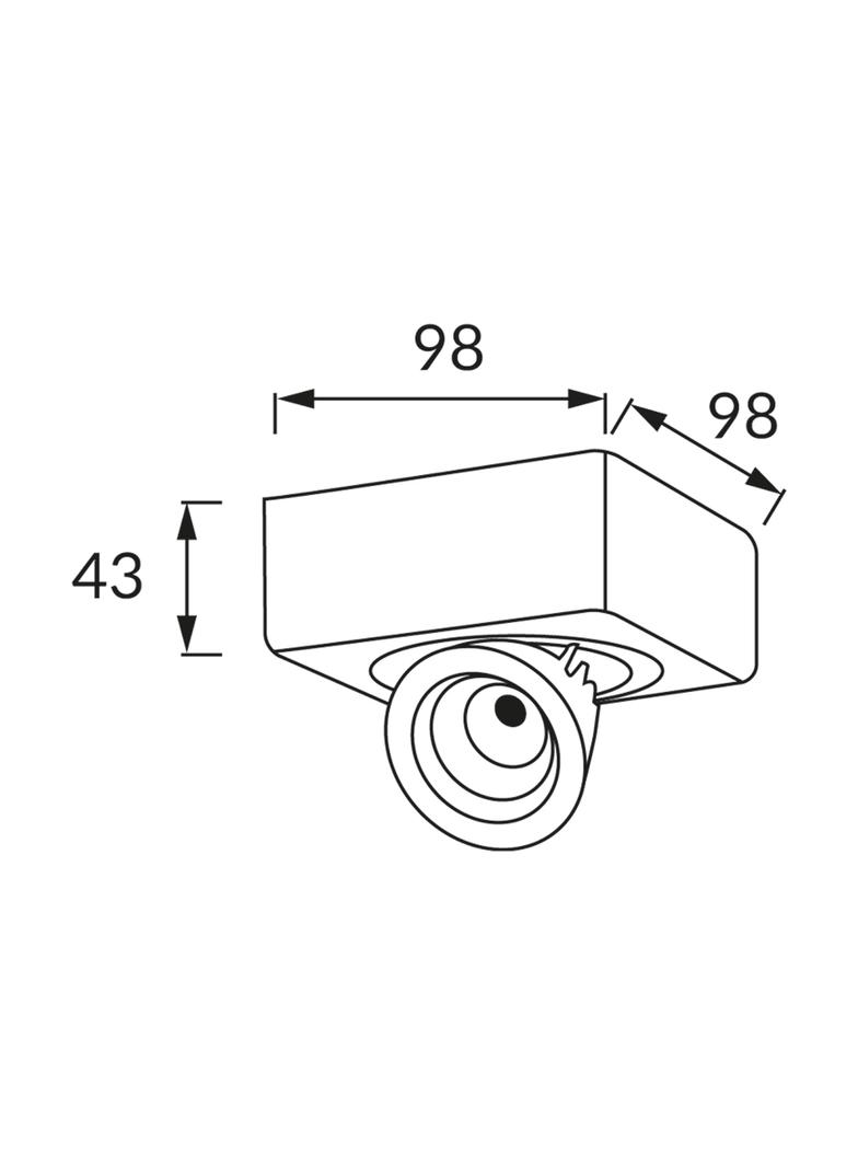 IGOR LED D 6W WHITE 4000K