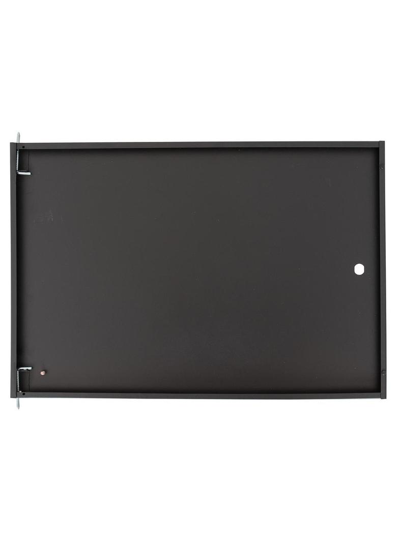 Drzwi metalowe do szafy wiszącej bez zamka 600x9U