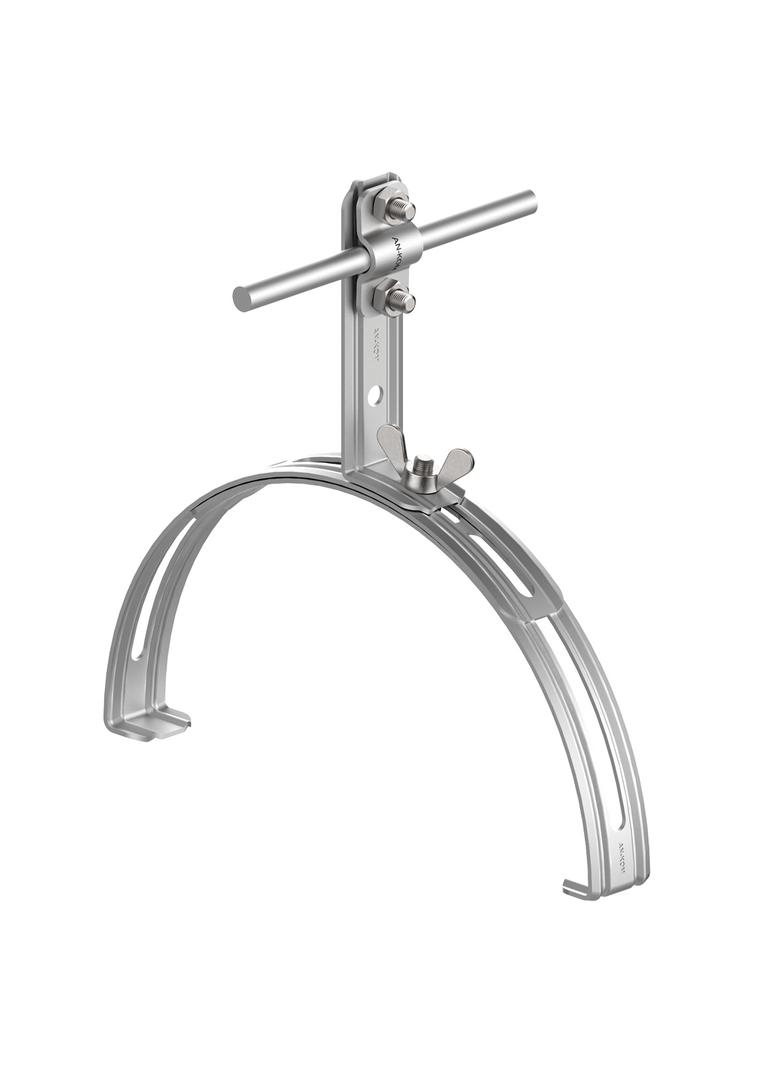 AN-14E/OH/-N Uchwyt gąsiorowy rozsuwany Z-śruba  H=12 cm /OH/