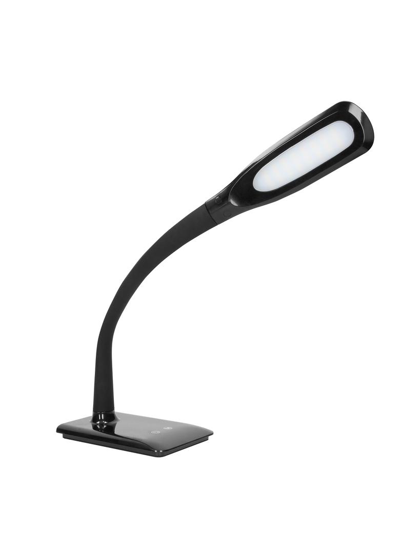 ERIE LED DIM 7W, lampka biurkowa, 400lm, czarna, funkcja ściemniania i zmiany barwy temperaturowej 3 DL-7/B ORNO