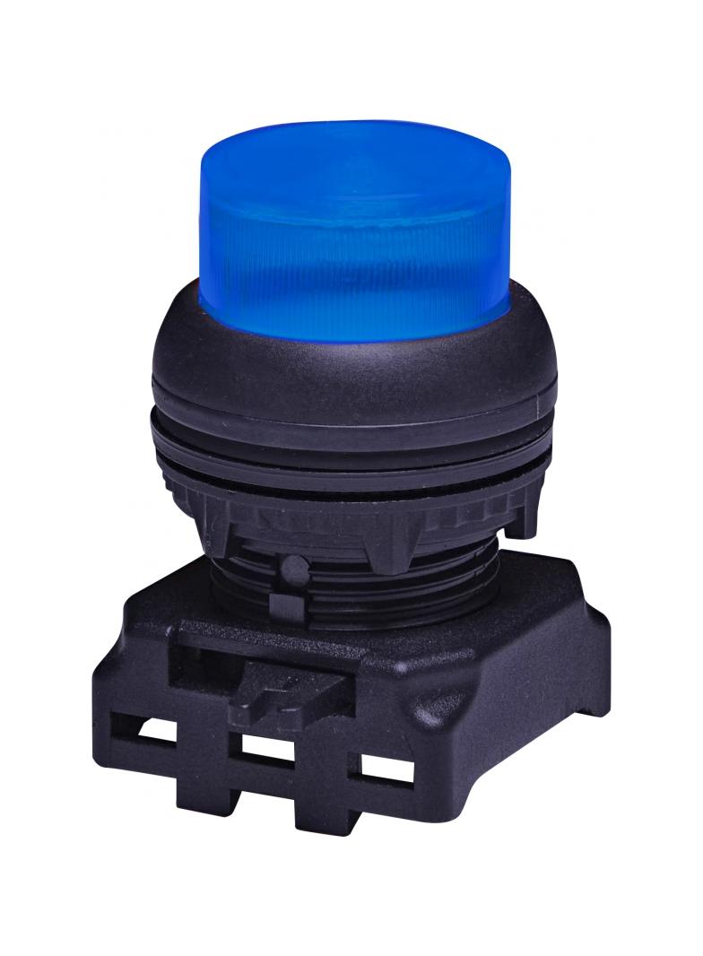 EGPI-B - Napęd z guzikiem wystającym podświetlanym - Niebieski