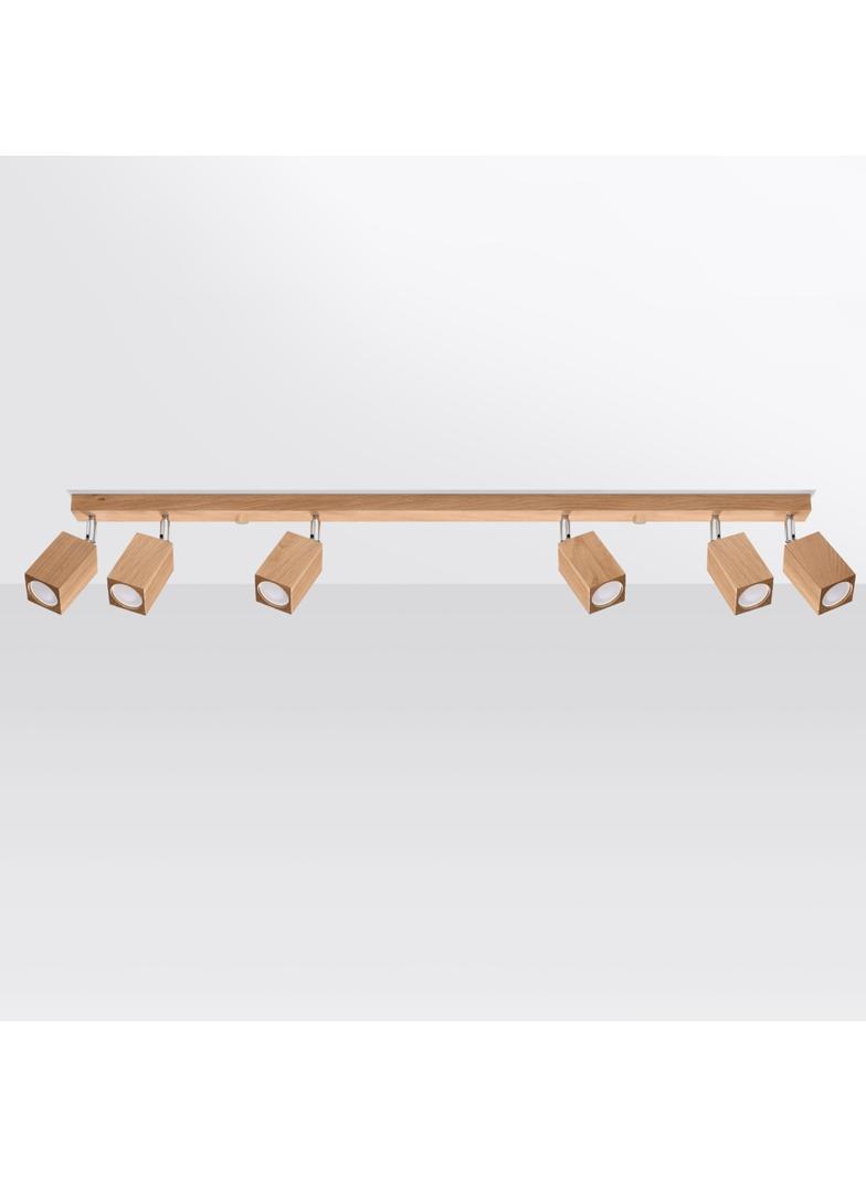 Sollux Plafon KEKE 6 dąb SL.1039