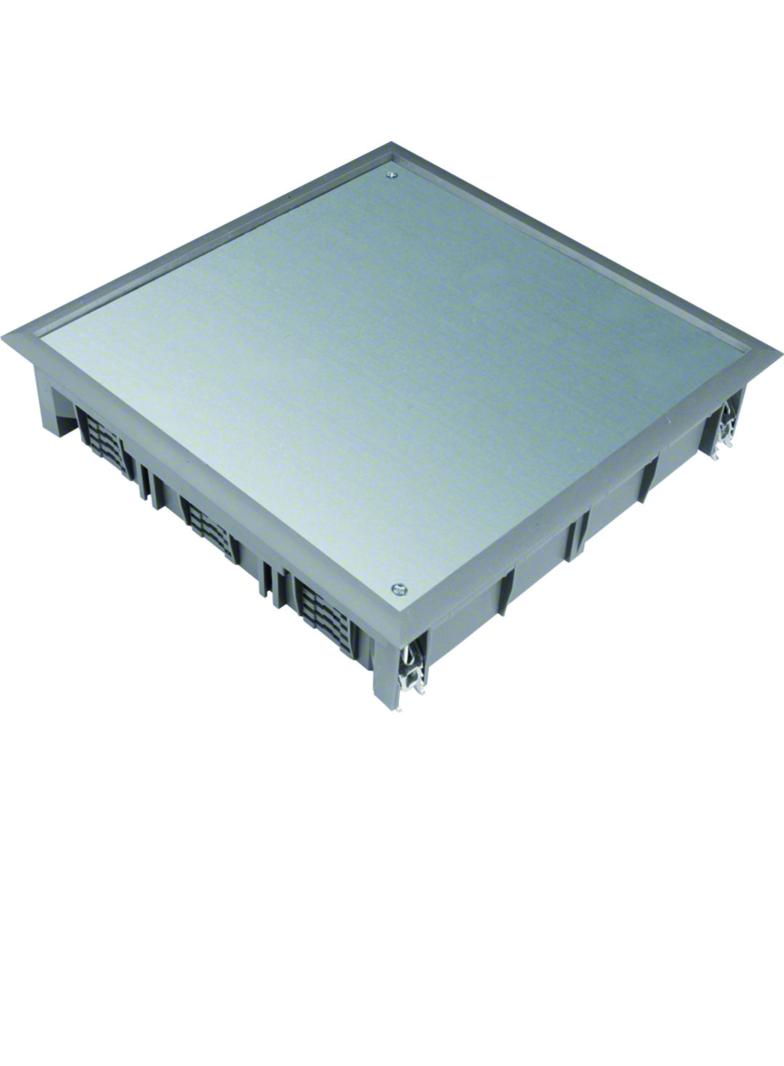 tehalit.VE-EE Pokrywa pełna VDQ12 244x244 wykładzina 5mm stal szary PA VDQ12057011 HAGER