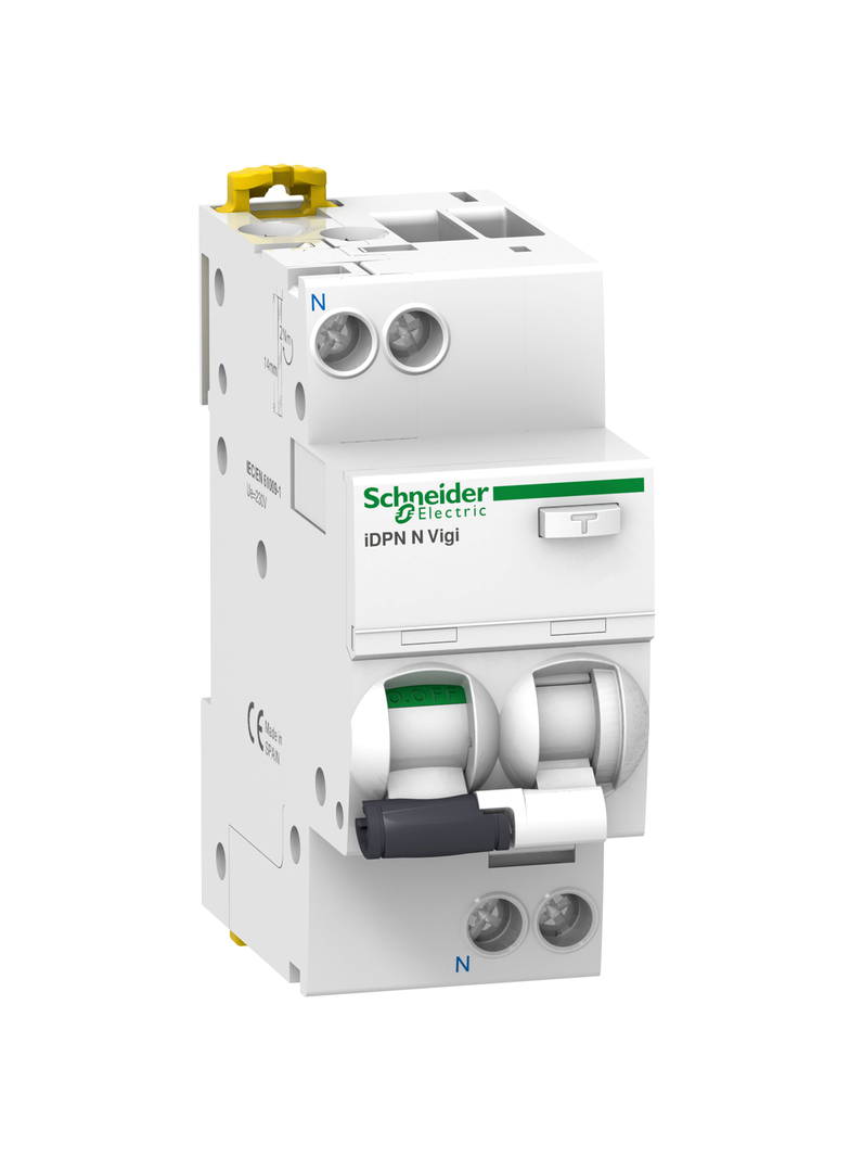 Wyłącznik kombinowany Acti9 iDPNNVigi-B16-30-AC B 16A 1N-biegunowy 30 mA typ AC