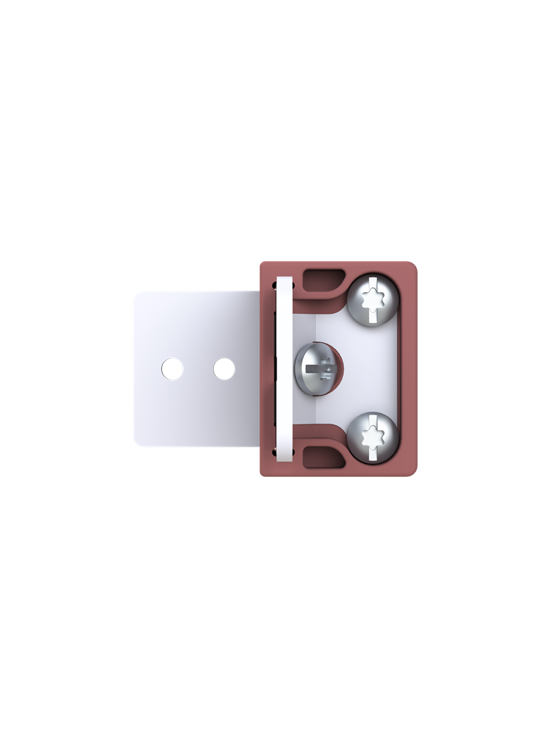 ZW39P100 Uchwyt mocujący głębok. Krótki (reg. płynna) UNIWERSLANY (EDF i WR) (1pac=100szt)