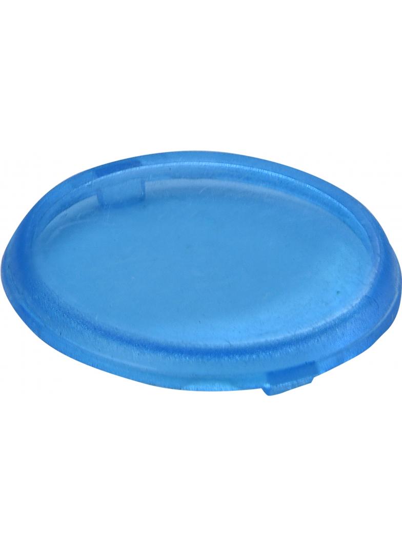 EAFI-B - Płytka przycisku podświetlanego płaska - Niebieska