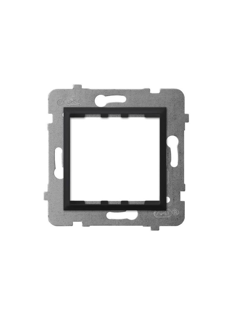ARIA Adapter podtynkowy systemu 45 do serii Aria kolor czarny metalik AP45-1U/m/33 OSPEL