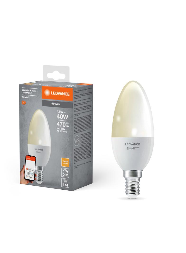 Lampa LED SMARTWIFI B40 4,9W/827230VDIMFRE144X1 LEDV