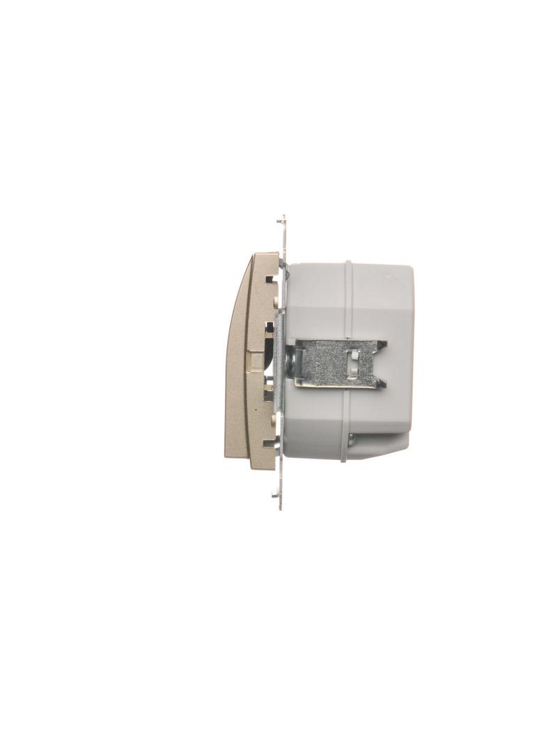 Simon 54 Oprawa oświetleniowa LED 230 V AC 1.1 W białe ciepłe 3100 K szłoty mat DOS.01/44 KONTAKT