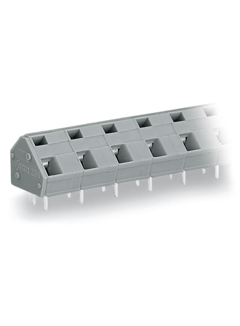Złączka do płytek drukowanych 2,5mm2 RM 10/10,16mm 3-bieg szara /35szt./ 236-603 WAGO