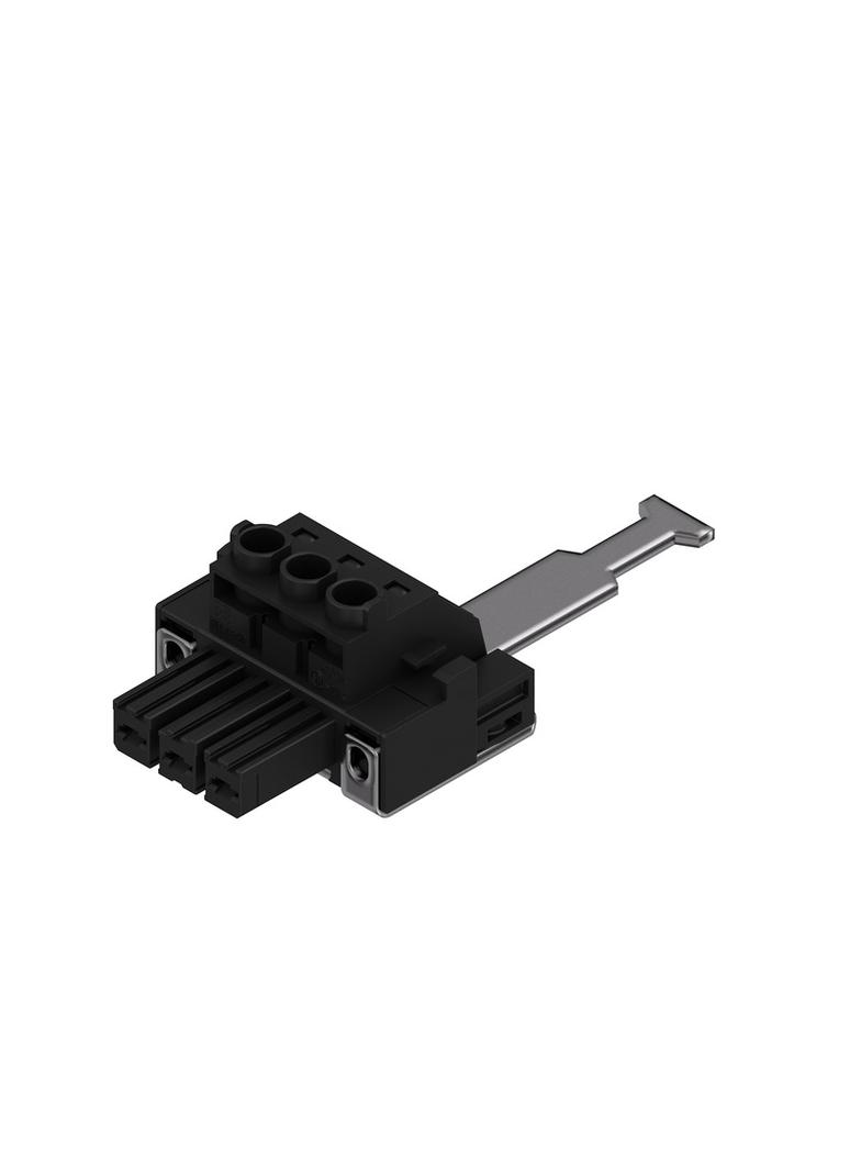 BVZ 7.62HP/03/180SH180C SN BK BX Złącze kablowe do płytek drukowanych /50szt./ WEIDMULLER