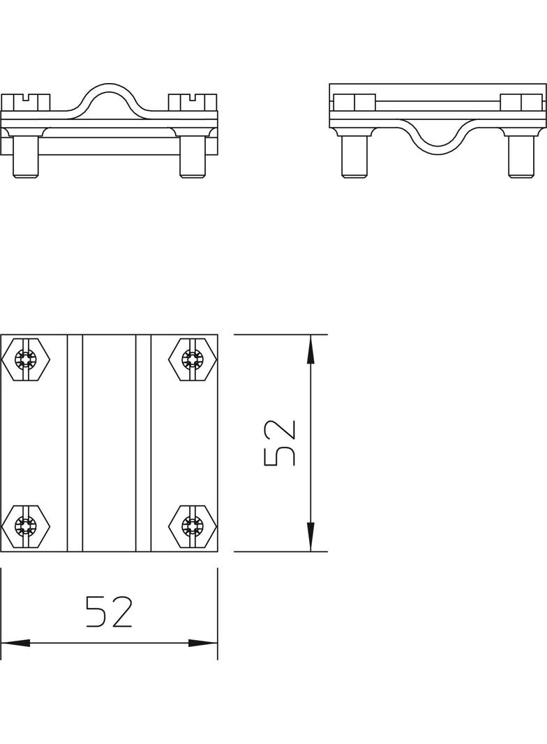 ŁĄCZNIK K 8-10X8-10 MM CU