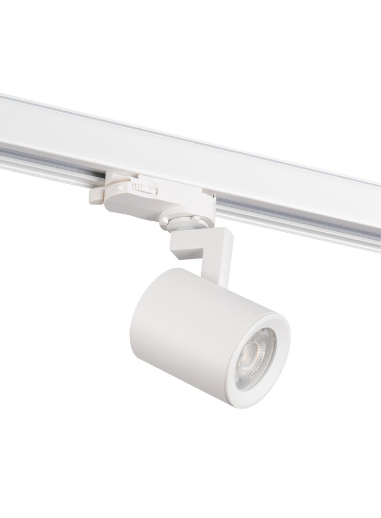 ATL4 GU10-W Projektor na szynoprzewód ATL4 GU10-W regulowany kąt max 10[W] na szynę TEAR IP20 kolor 33147 KANLUX