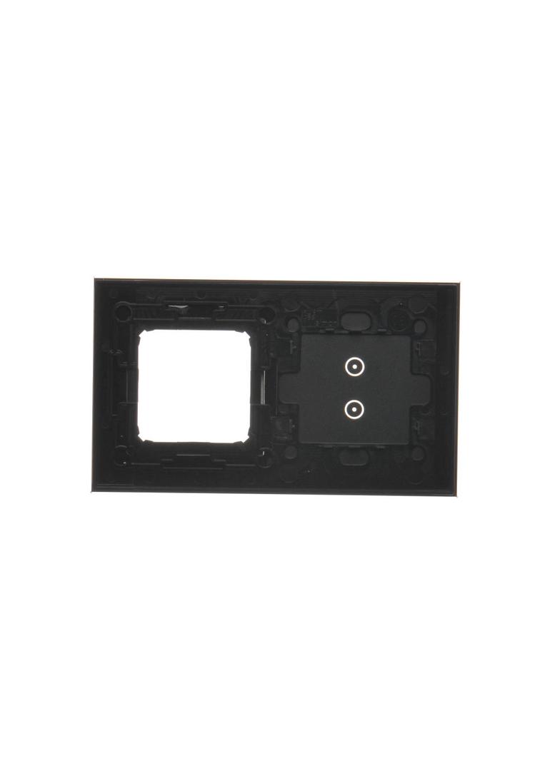 Simon 54 Touch Panel dotykowy S54 Touch 2 moduły 2 pola dotykowe pionowe + 1 otwór na osprzęt S54 księżycowa lawa DSTR230/74 KONTAKT