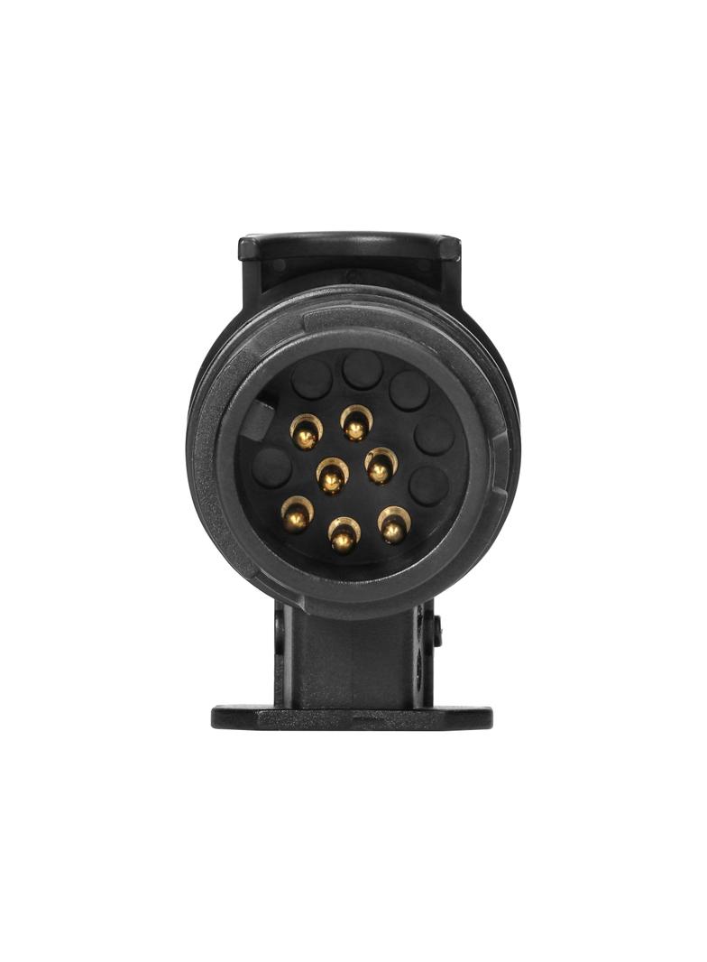 Adapter gniazda przyczepy,tworzywo 13/7-pin, 12/24V OR-AE-13229 ORNO