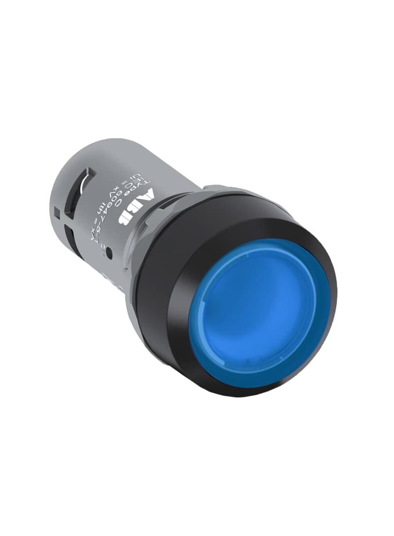 Przycisk monostabilny wklęsły niebieski CP1-13L-10
