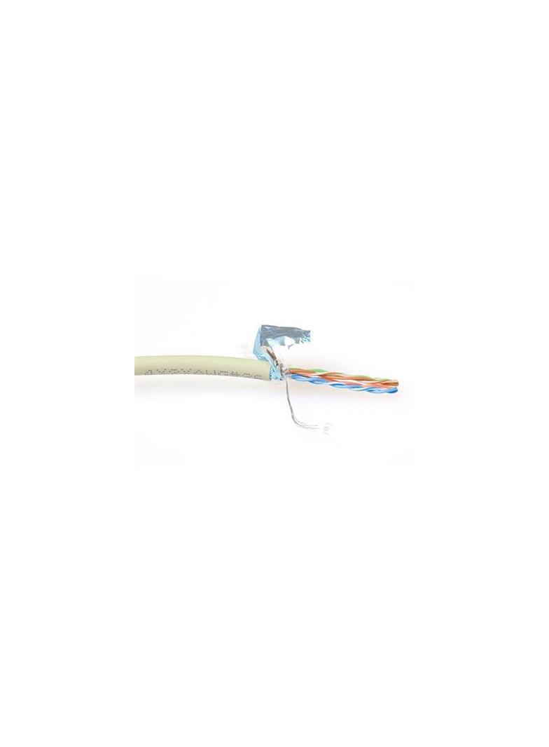 Kabel linka ACT F/UTP kat. 5e kość słoniowa LSZH FP100H