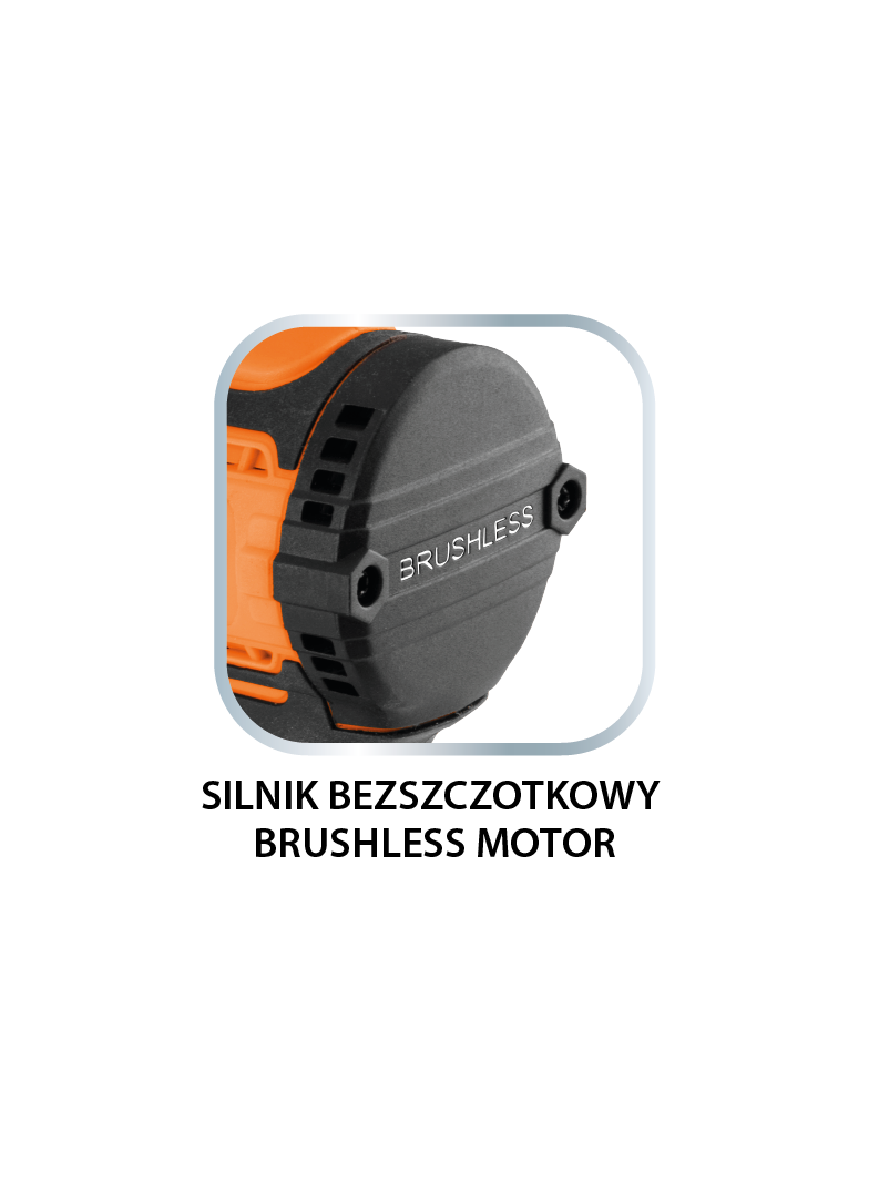 Zakrętarka udarowa bezszczotkowa 18V 300Nm, hex 1” compact Energy+ bez akumulatora NEO GTX 04-612 GTX Poland