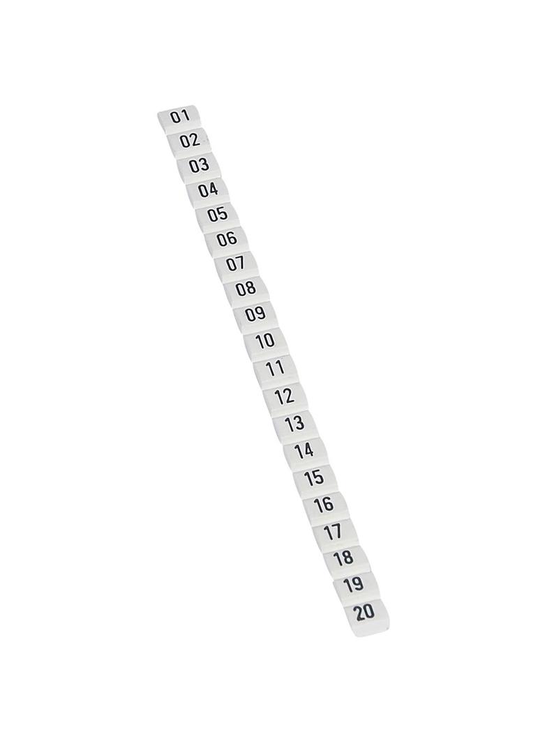 OZNACZNIK CAB3 0,5-1,5MM2 CYFRY 01-20 (X240), Legrand