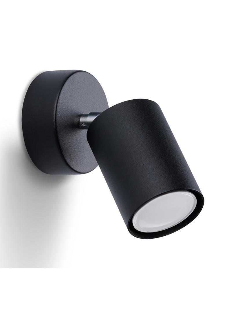 Sollux Kinkiet LEMMI 1 czarny SL.1126