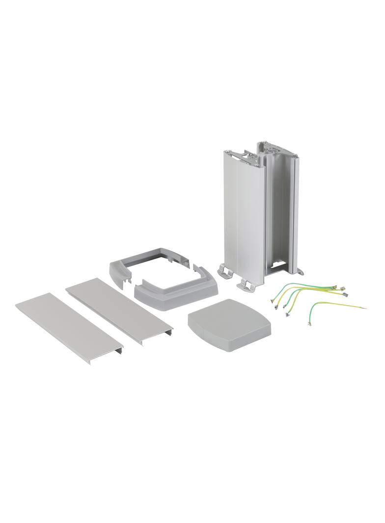 Minikolumna uniwersalna 2-komorowa 0,3m, aluminiowa, Legrand