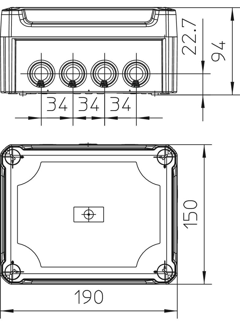 T 160 HD LGR, Puszka odgałęźna