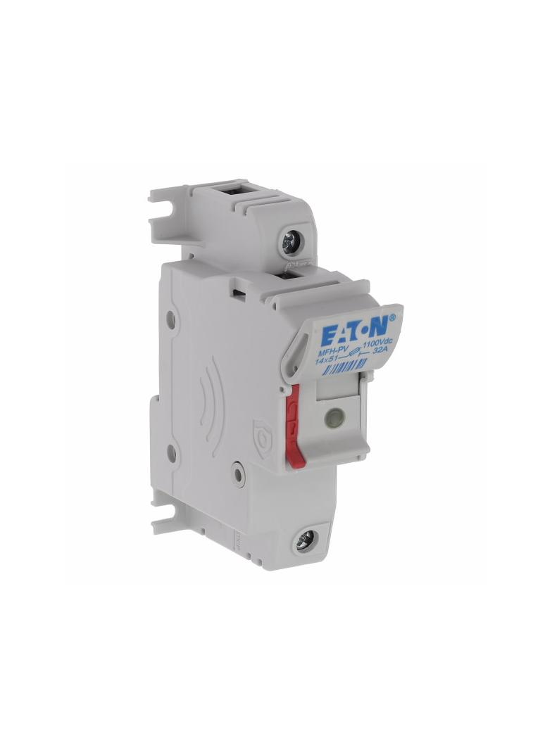 1 Pole 14x51 MFH PV Neon Indicator Podstawa wkł. cyl. 14x51 gPV 1p 32A 1500 Vdc wskaźnik fotow CHPV1